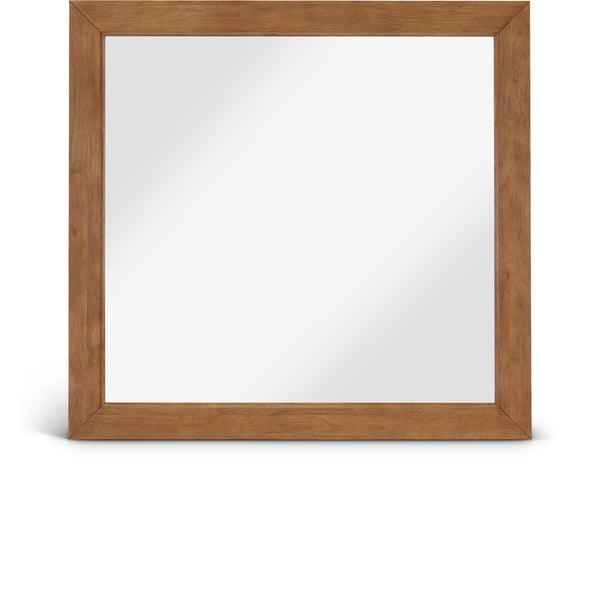 Meridian Fairfax Walnut Mirror IMAGE 1
