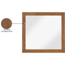 Meridian Fairfax Walnut Mirror IMAGE 6