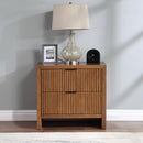 Meridian Fairfax Walnut Night Stand IMAGE 2
