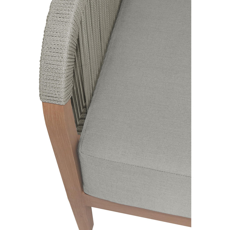 Meridian Maui Grey Water Resistant Fabric Outdoor Patio Chair IMAGE 6