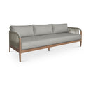 Meridian Maui Grey Water Resistant Fabric Outdoor Patio Sofa IMAGE 1