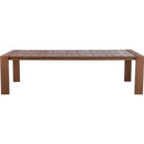 Meridian Maui Natural Outdoor Patio Dining Table IMAGE 4