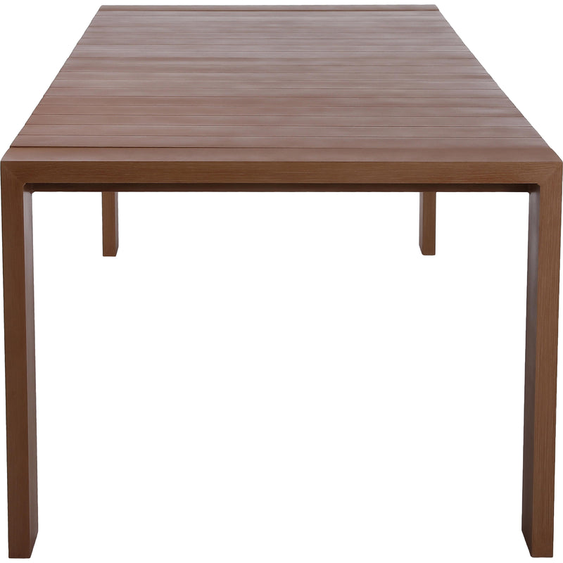 Meridian Maui Natural Outdoor Patio Dining Table IMAGE 5