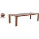 Meridian Maui Natural Outdoor Patio Dining Table IMAGE 7