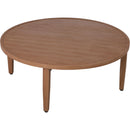 Meridian Maui Natural Outdoor Patio Coffee Table IMAGE 3