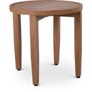 Meridian Maui Natural Outdoor Patio End Table IMAGE 1