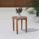 Meridian Maui Natural Outdoor Patio End Table IMAGE 2