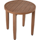 Meridian Maui Natural Outdoor Patio End Table IMAGE 4