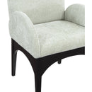 Meridian Waldorf Mint Chenille Fabric Dining Chair IMAGE 7