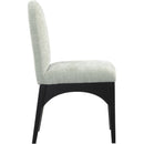 Meridian Waldorf Mint Chenille Fabric Dining Chair IMAGE 5
