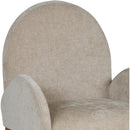Meridian Waldorf Beige Chenille Fabric Dining Chair IMAGE 6