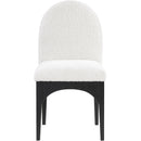 Meridian Waldorf Cream Boucle Fabric Dining Chair IMAGE 4