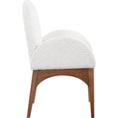 Meridian Waldorf Cream Boucle Fabric Dining Chair IMAGE 5