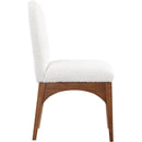 Meridian Waldorf Cream Boucle Fabric Dining Chair IMAGE 5