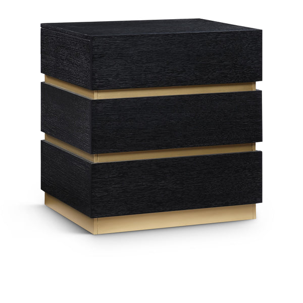 Meridian Zaylan Black Night Stand IMAGE 1
