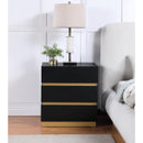 Meridian Zaylan Black Night Stand IMAGE 2