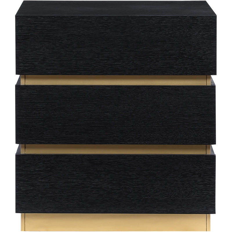 Meridian Zaylan Black Night Stand IMAGE 3
