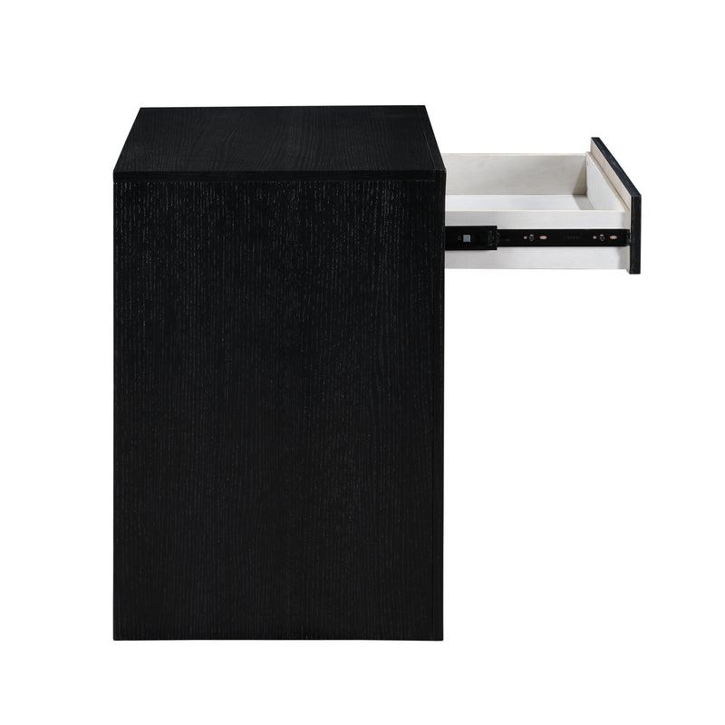 Meridian August Black Night Stand IMAGE 5