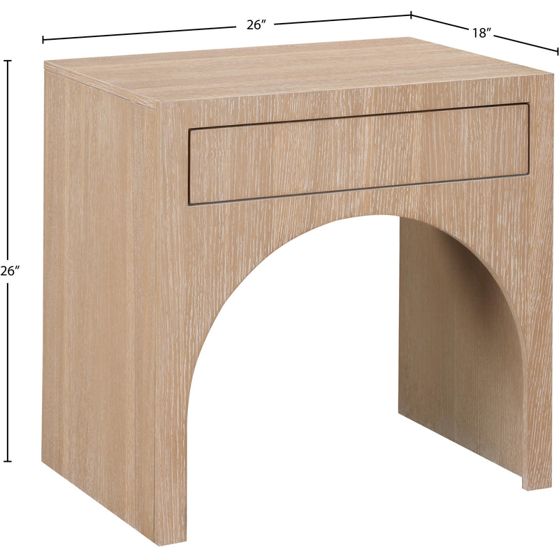 Meridian August Oak Night Stand IMAGE 11