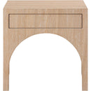 Meridian August Oak Night Stand IMAGE 3