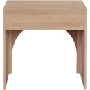 Meridian August Oak Night Stand IMAGE 6