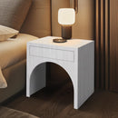Meridian August White Night Stand IMAGE 2
