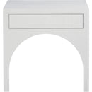 Meridian August White Night Stand IMAGE 3