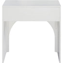 Meridian August White Night Stand IMAGE 6