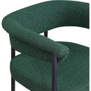 Meridian Malin Green Boucle Fabric Counter Stool IMAGE 7