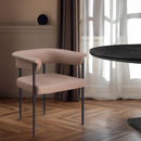 Meridian Malin Tan Vegan Leather Dining Chair IMAGE 2