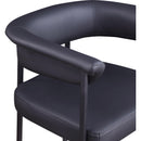 Meridian Malin Black Vegan Leather Counter Stool IMAGE 7