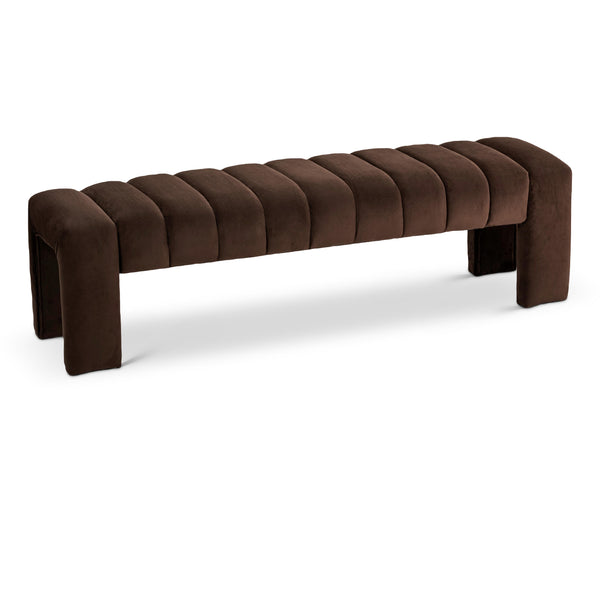 Meridian Andaz Brown Bench IMAGE 1