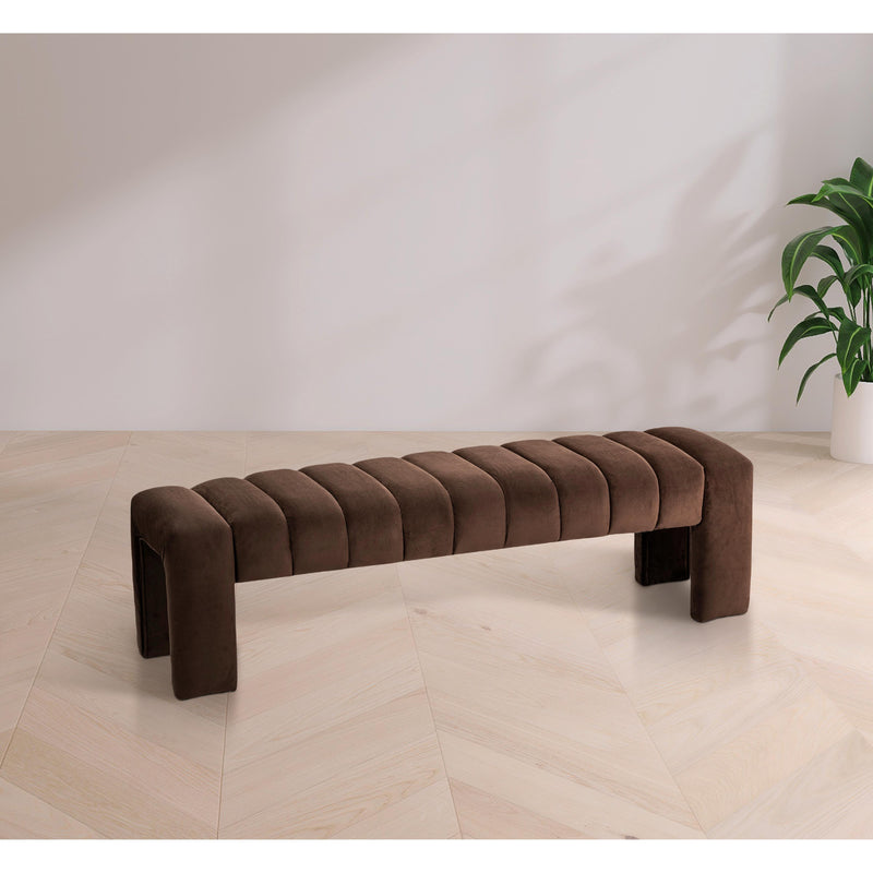 Meridian Andaz Brown Bench IMAGE 2