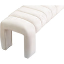 Meridian Andaz Cream Bench IMAGE 5