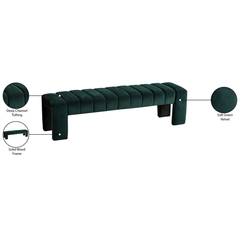 Meridian Andaz Green Bench IMAGE 7