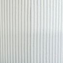 Meridian Roy Cream Microsuede Fabric Ottoman/Stool IMAGE 6