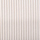 Meridian Roy Beige Microsuede Fabric Ottoman/Stool IMAGE 6