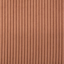 Meridian Roy Cognac Microsuede Fabric Ottoman/Stool IMAGE 6