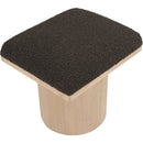 Meridian Pavilion Brown Boucle Fabric Bench/Stool IMAGE 5