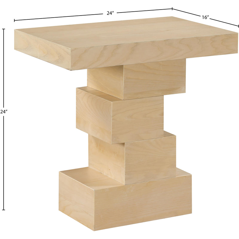 Meridian Westmount Natural End Table IMAGE 7