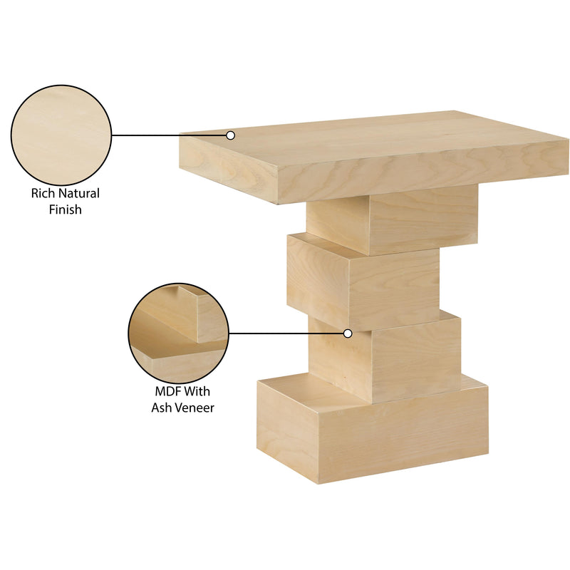 Meridian Westmount Natural End Table IMAGE 8