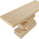 Meridian Westmount Natural Console Table IMAGE 4