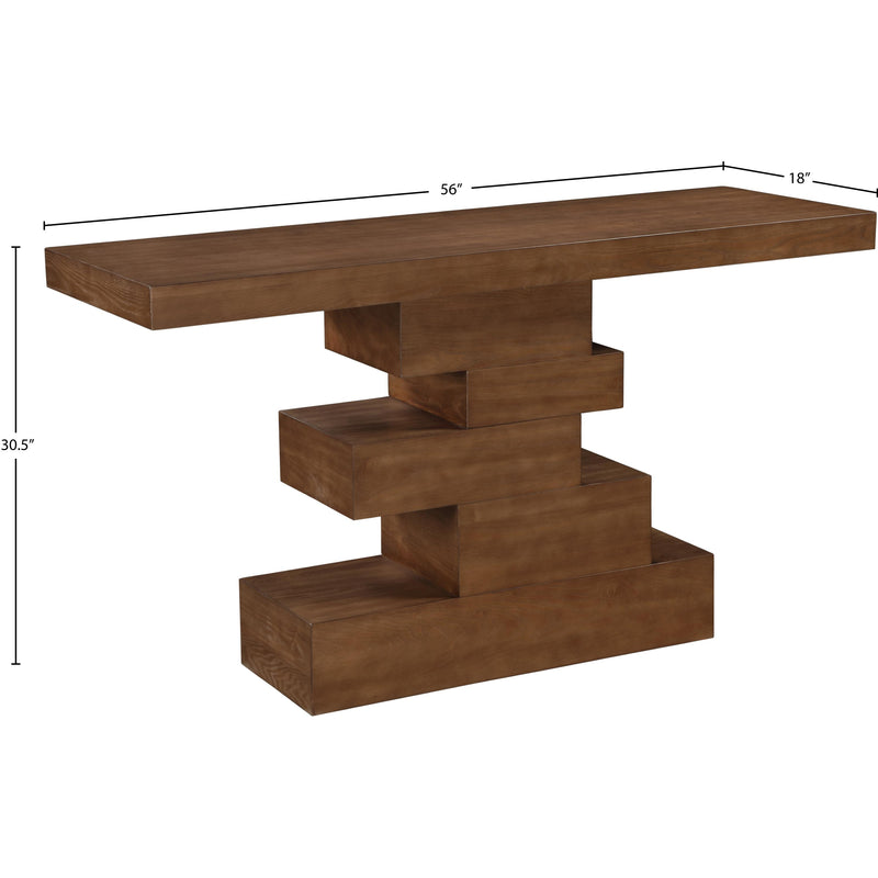 Meridian Westmount Walnut Console Table IMAGE 7