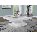 Meridian Westmount Off-White Coffee Table IMAGE 2