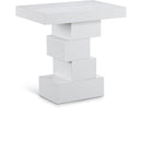 Meridian Westmount Off-White End Table IMAGE 1