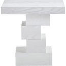 Meridian Westmount Off-White End Table IMAGE 3