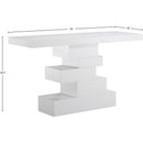 Meridian Westmount Off-White Console Table IMAGE 7