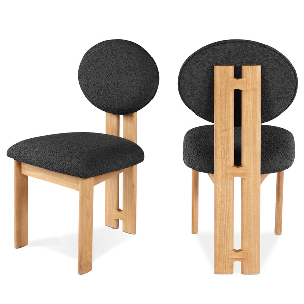 Meridian Napa Black Dining Chair IMAGE 1