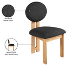 Meridian Napa Black Dining Chair IMAGE 8