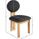 Meridian Napa Black Dining Chair IMAGE 9